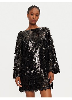 Babylon Sukienka koktajlowa S00803 Czarny Loose Fit ze sklepu MODIVO w kategorii Sukienki - zdjęcie 183833274