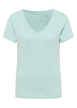 Mustang T-Shirt Beverly 1016517 Zielony Slim Fit ze sklepu MODIVO w kategorii Bluzki damskie - zdjęcie 183833341