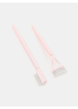 Sinsay - Zestaw: zalotka i separator do rzęs - różowy ze sklepu Sinsay w kategorii Pędzle do makijażu - zdjęcie 183836033