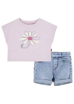 Levi&apos;s Kids 2-częściowy zestaw w kolorze błękitno-fioletowym ze sklepu Limango Polska w kategorii Odzież dla niemowląt - zdjęcie 183838463