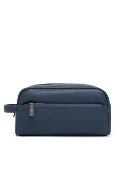 Kosmetyczka Beverly Hills Polo Club KON-008-SS24 Granatowy ze sklepu eobuwie.pl w kategorii Kosmetyczki - zdjęcie 183838770