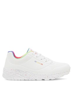 Sneakersy Skechers 310456L WMLT Biały ze sklepu eobuwie.pl w kategorii Buty sportowe dziecięce - zdjęcie 183838811