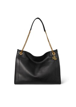 Torebka LAUREN RALPH LAUREN 431969352002 Czarny ze sklepu eobuwie.pl w kategorii Listonoszki - zdjęcie 183838840