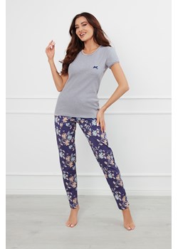 Pulia piżama damska krótki rękaw, długie spodnie - id: AAF-KPZ-PULI-KDMD-03-1 - marki Italian Fashion - 183839371 Pulia piżama damska krótki rękaw, długie spodnie ze sklepu italianfashion w kategorii Piżamy damskie - zdjęcie 183839371