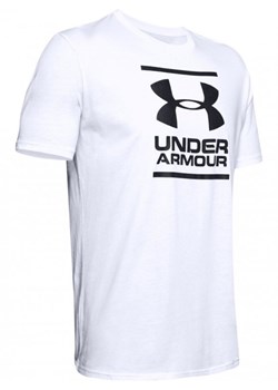 Męska koszulka UNDER ARMOUR GL Foundation SS - biała ze sklepu Sportstylestory.com w kategorii T-shirty męskie - zdjęcie 183840462