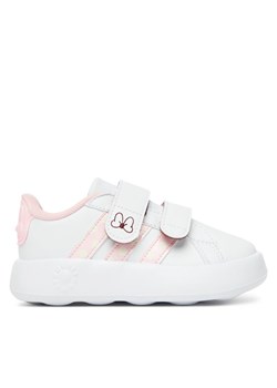 adidas Sneakersy Grand Court Minnie Cf I JR8130 Biały ze sklepu MODIVO w kategorii Buty sportowe dziecięce - zdjęcie 183840792