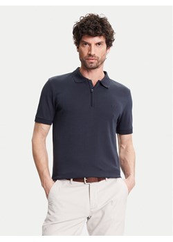 Pierre Cardin Polo C5 21455.2119 Granatowy Regular Fit ze sklepu MODIVO w kategorii T-shirty męskie - zdjęcie 183840832