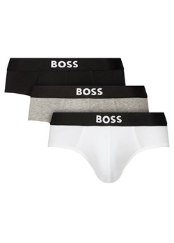 BOSS Komplet 3 par slipów Hipbr 3P Boss One 50546561 Kolorowy ze sklepu MODIVO w kategorii Majtki męskie - zdjęcie 183840873