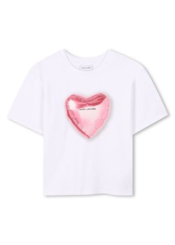 Marc Jacobs T-Shirt W60545 Biały Regular Fit ze sklepu MODIVO w kategorii Bluzki dziewczęce - zdjęcie 183842171