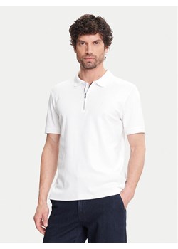 Pierre Cardin Polo C5 21455.2119 Biały Regular Fit ze sklepu MODIVO w kategorii T-shirty męskie - zdjęcie 183842244