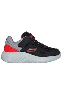 Buty dziecięce Skechers Bounder Trekzic 403908NBKRD - czarno-szare ze sklepu streetstyle24.pl w kategorii Buty sportowe dziecięce - zdjęcie 183843451