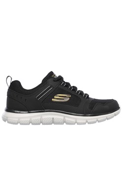 Buty męskie Skechers Track Knockhill 232001BKGD - czarne ze sklepu streetstyle24.pl w kategorii Buty sportowe męskie - zdjęcie 183843452