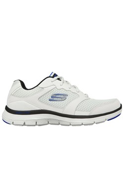 Buty męskie Skechers Flex Advantage 4.0 232225WBK - białe - id: 3240259 - marki Skechers - 183843454 Buty męskie Skechers Flex Advantage 4.0 232225WBK - białe ze sklepu streetstyle24.pl w kategorii Buty sportowe męskie - zdjęcie 183843454