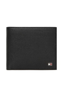 Duży Portfel Męski Tommy Hilfiger Th Flag Cc And Coin AM0AM13519 Czarny ze sklepu eobuwie.pl w kategorii Portfele męskie - zdjęcie 183843641