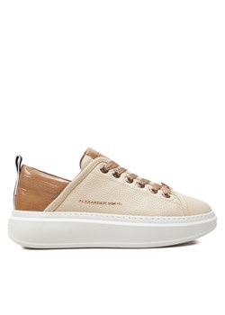 Sneakersy Alexander Smith Wembley ASBAWYW 0464 CRM Écru ze sklepu eobuwie.pl w kategorii Buty sportowe damskie - zdjęcie 183843771