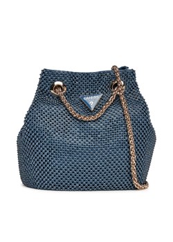 Torebka Guess Zalina Mini HWRP93 50750 Granatowy ze sklepu eobuwie.pl w kategorii Kopertówki - zdjęcie 183843811