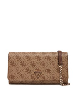 Torebka Guess Noelle II Mini HWBG96 72750 Brązowy ze sklepu eobuwie.pl w kategorii Kopertówki - zdjęcie 183843833