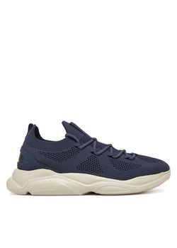 Sneakersy HUGO Leon 50553232 Granatowy ze sklepu eobuwie.pl w kategorii Buty sportowe męskie - zdjęcie 183843841