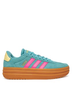 Sneakersy adidas Vl Court Bold JQ5634 Zielony ze sklepu eobuwie.pl w kategorii Buty sportowe damskie - zdjęcie 183843854