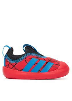 Półbuty adidas Marvel Spider-Man Monofit JR5551 Czerwony ze sklepu eobuwie.pl w kategorii Buty sportowe dziecięce - zdjęcie 183843873