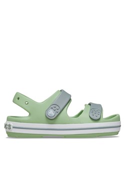 Sandały Crocs Crocband Cruiser Sandal T Kids 209424 Zielony ze sklepu eobuwie.pl w kategorii Sandały dziecięce - zdjęcie 183848830
