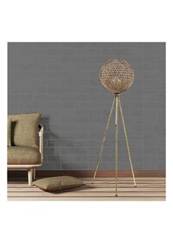 Opviq Lampa stojąca w kolorze jasnobrązowym - wys. 138 cm ze sklepu Limango Polska w kategorii Lampy podłogowe - zdjęcie 183851010