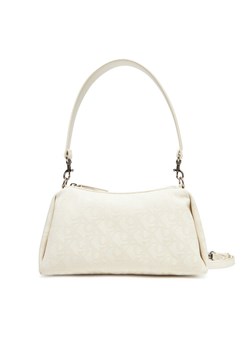 Torebka Calvin Klein Jeans Ckj Monogram Drop Sm Shoulder Ba LV04K3142G Écru ze sklepu eobuwie.pl w kategorii Listonoszki - zdjęcie 183851414