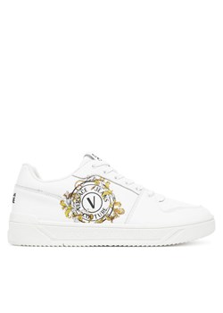 Versace Jeans Couture Sneakersy 78YA3SJ1 Biały ze sklepu MODIVO w kategorii Buty sportowe męskie - zdjęcie 183851863