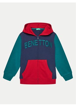 United Colors Of Benetton Bluza 3J68C503X Kolorowy Regular Fit ze sklepu MODIVO w kategorii Bluzy chłopięce - zdjęcie 183851883