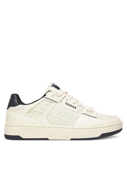Guess Sneakersy FMTVIN-ELE12 Écru ze sklepu MODIVO w kategorii Buty sportowe męskie - zdjęcie 183851903