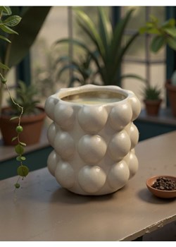 Sinsay - Świeca zapachowa Cashmere&Vanilla - beżowy ze sklepu Sinsay w kategorii Świece i dyfuzory - zdjęcie 183855102