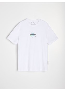 Sinsay - Koszulka z nadrukiem na plecach Rick and Morty - biały ze sklepu Sinsay w kategorii T-shirty męskie - zdjęcie 183855132