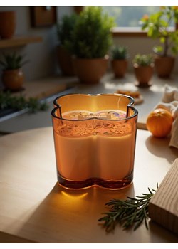 Sinsay - Świeca zapachowa Cashmere Vanilla - żółty ze sklepu Sinsay w kategorii Świece i dyfuzory - zdjęcie 183856264