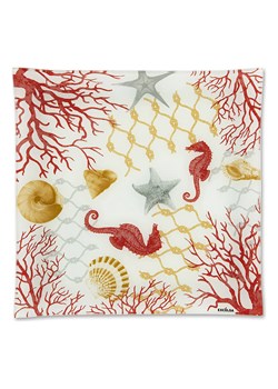 Trendy Kitchen by EXCÉLSA Półmisek &quot;Coral&quot; ze wzorem - 30 x 30 cm ze sklepu Limango Polska w kategorii Misy i tace dekoracyjne - zdjęcie 183856632