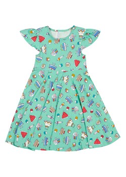 Frugi Sukienka &quot;Morwenna&quot; w kolorze miętowo-czerwonym ze sklepu Limango Polska w kategorii Sukienki dziewczęce - zdjęcie 183856784
