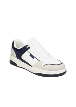 Bullboxer Sneakersy w kolorze biało-granatowym ze sklepu Limango Polska w kategorii Buty sportowe męskie - zdjęcie 183856880