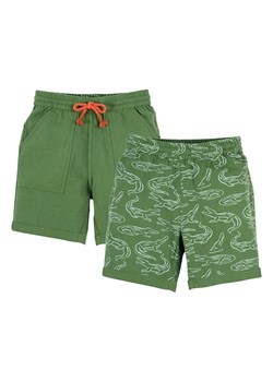 Frugi Dwustronne szorty &quot;Croc Time&quot; w kolorze khaki ze sklepu Limango Polska w kategorii Spodenki chłopięce - zdjęcie 183857322