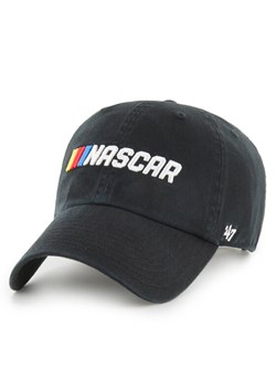 Czapka z daszkiem 47 Brand '47 Clean Up Nascar w/No Loop Label NAS-NLRGW67GWS Czarny ze sklepu eobuwie.pl w kategorii Czapki z daszkiem męskie - zdjęcie 183857633