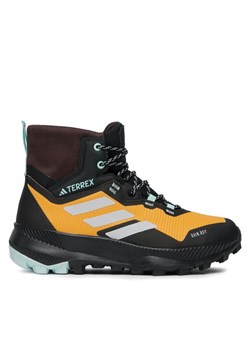 Trekkingi adidas Terrex Wmn Mid RAIN.RDY Hiking Shoes IF4930 Żółty ze sklepu eobuwie.pl w kategorii Buty trekkingowe damskie - zdjęcie 183857674