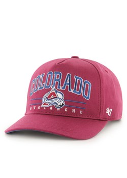 Czapka z daszkiem 47 Brand Colorado Avalanche Roscoe Hitch H-RSCOE16GWP Koralowy ze sklepu eobuwie.pl w kategorii Czapki z daszkiem męskie - zdjęcie 183857680