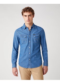 KOSZULA MĘSKA WRANGLER LS WESTERN SHIRT MID STONE W5F25K14V 112130117 ze sklepu YouNeedit.pl w kategorii Koszule męskie - zdjęcie 183858884