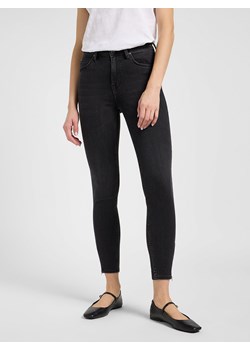 LEE DAMSKIE SPODNIE JEANSOWE LEE SCARLETT HIGH ZIP TRUE TO BLACK 112365074 ze sklepu YouNeedit.pl w kategorii Jeansy damskie - zdjęcie 183858994