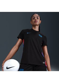 Damska koszulka piłkarska Nike Dri-FIT Anglia Stadium 2025 (drużyna kobiet) (wersja wyjazdowa) – replika - Czerń ze sklepu Nike poland w kategorii Bluzki damskie - zdjęcie 183860370