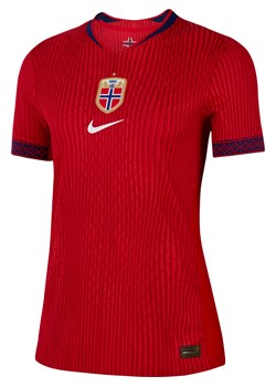 Damska autentyczna koszulka piłkarska Nike Dri-FIT ADV Norwegia Match 2025 (drużyna kobiet) (wersja domowa) - Czerwony ze sklepu Nike poland w kategorii Bluzki damskie - zdjęcie 183860392