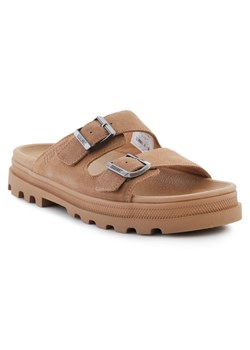 Klapki Palladium Dunelite Riviera Sde 74455-252-M brązowe ze sklepu ButyModne.pl w kategorii Klapki damskie - zdjęcie 183860963
