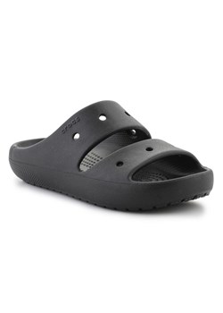 Klapki Crocs Classic Sandal v2 K 209421-001 czarne ze sklepu ButyModne.pl w kategorii Klapki dziecięce - zdjęcie 183861052