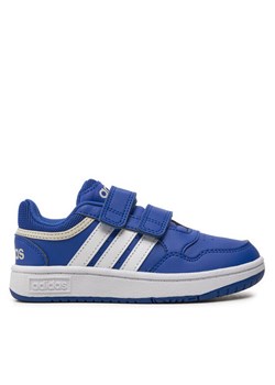 Sneakersy adidas Hoops 3.0 Cf C IH8013 Niebieski ze sklepu eobuwie.pl w kategorii Buty sportowe dziecięce - zdjęcie 183862352