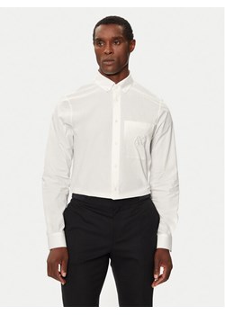 Armani Exchange Koszula 6DZC21 ZN2VZ 1116 Écru Slim Fit ze sklepu MODIVO w kategorii Koszule męskie - zdjęcie 183862590