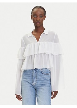 ONLY Bluzka Suzzi 15360661 Biały Regular Fit ze sklepu MODIVO w kategorii Bluzki damskie - zdjęcie 183862660
