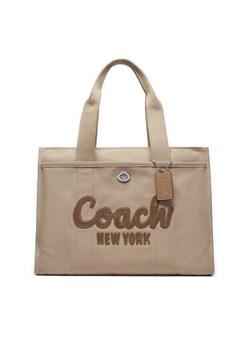 Coach Torebka Cargo CP163 Beżowy ze sklepu MODIVO w kategorii Torby Shopper bag - zdjęcie 183862690